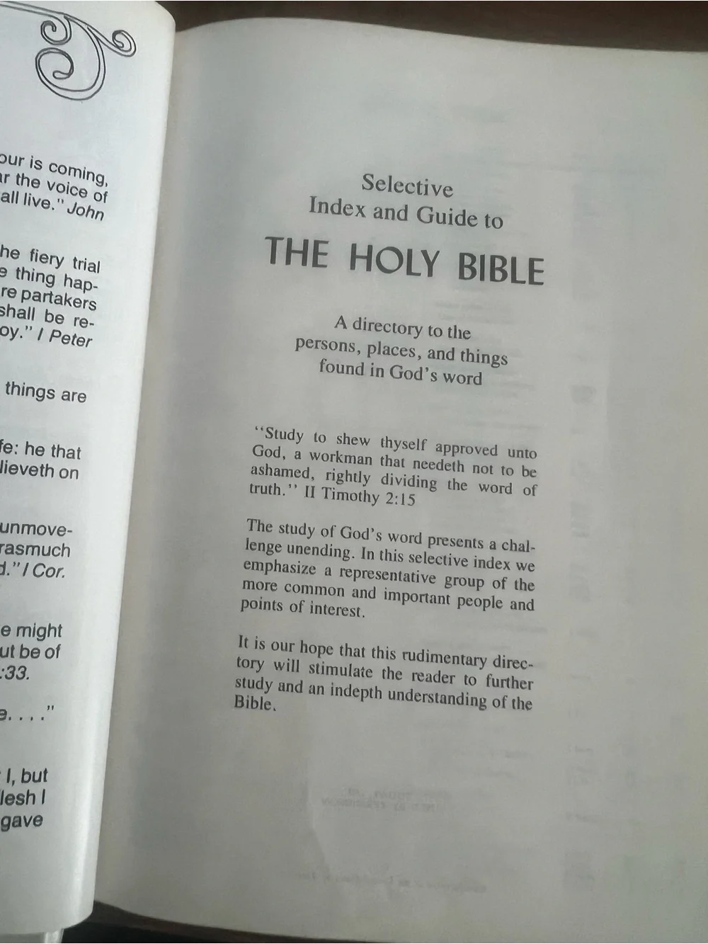 Holy Bible Prince of Peace Edition Hardcover Illustrated Today, Inc. 1976 # 505